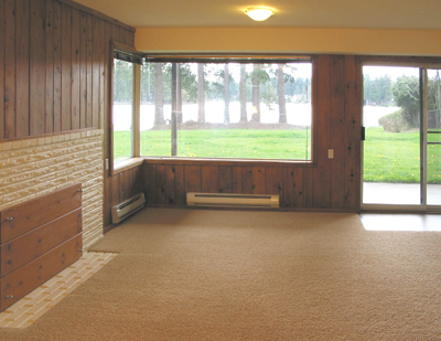 Pine Lake lower livingroom